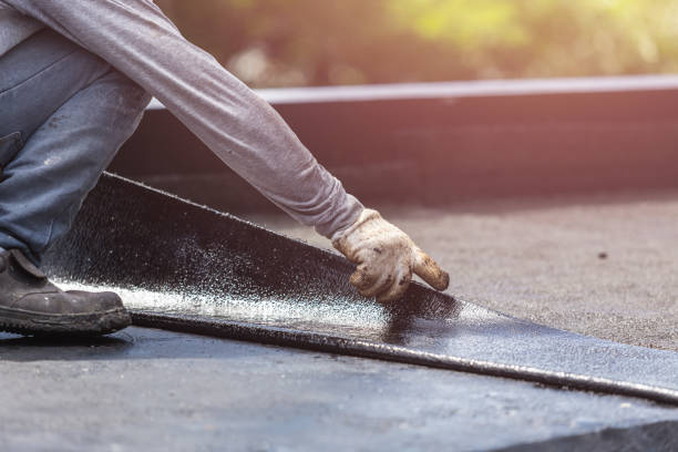 Professional Foundation Crack Repair technician working in Sandy Spring, MD